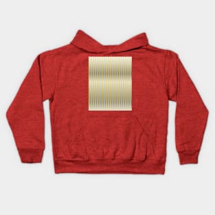 Gold and Silver (Stripes) Kids Hoodie
